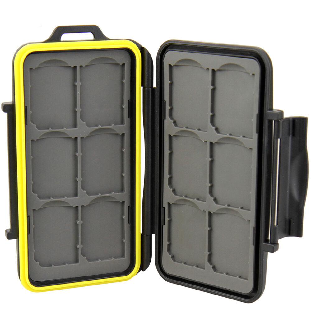 Estuche para Tarjetas JJC (Negro) MC-SD12 - vista principal