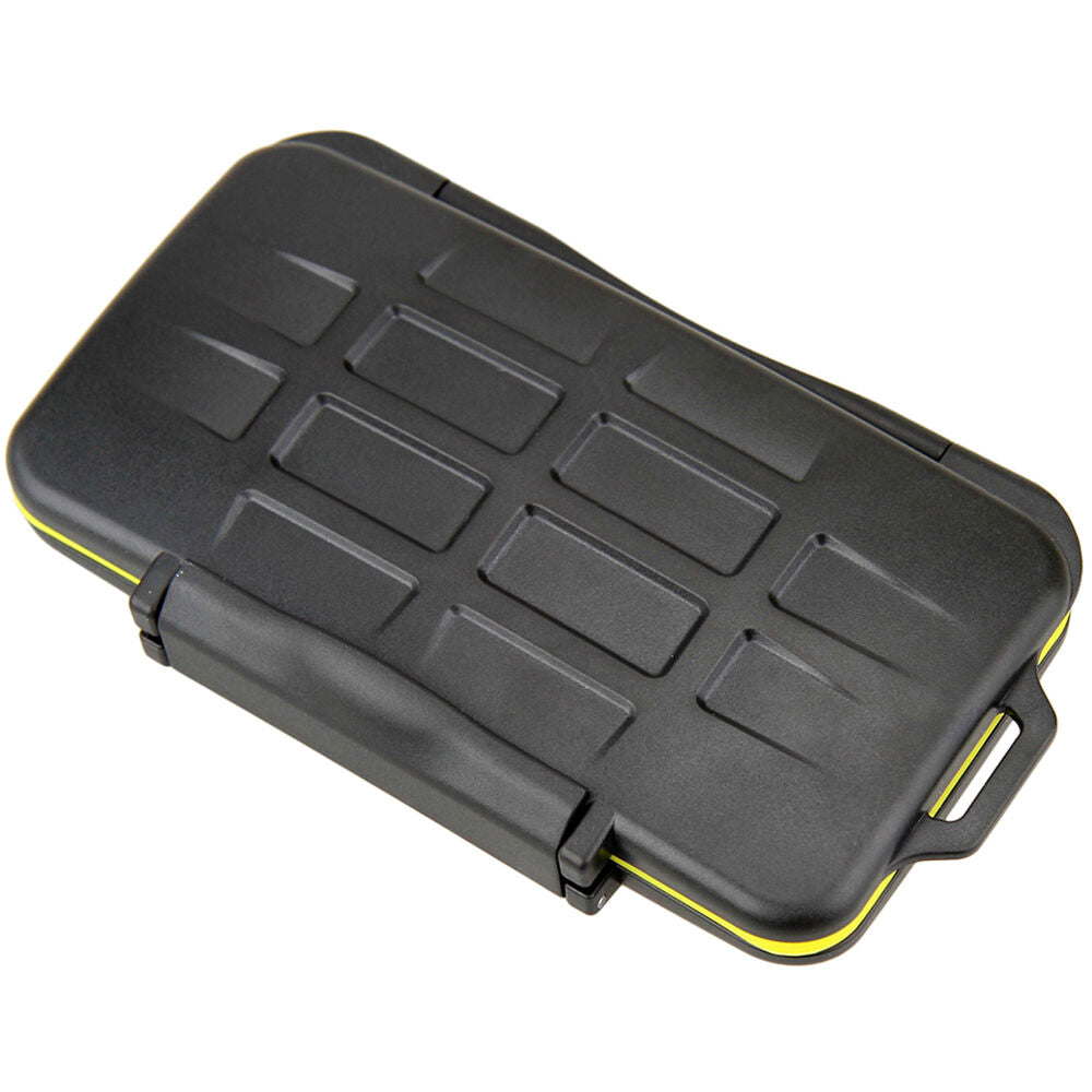 Estuche para Tarjetas JJC (Negro) MC-SD12 - vista lateral