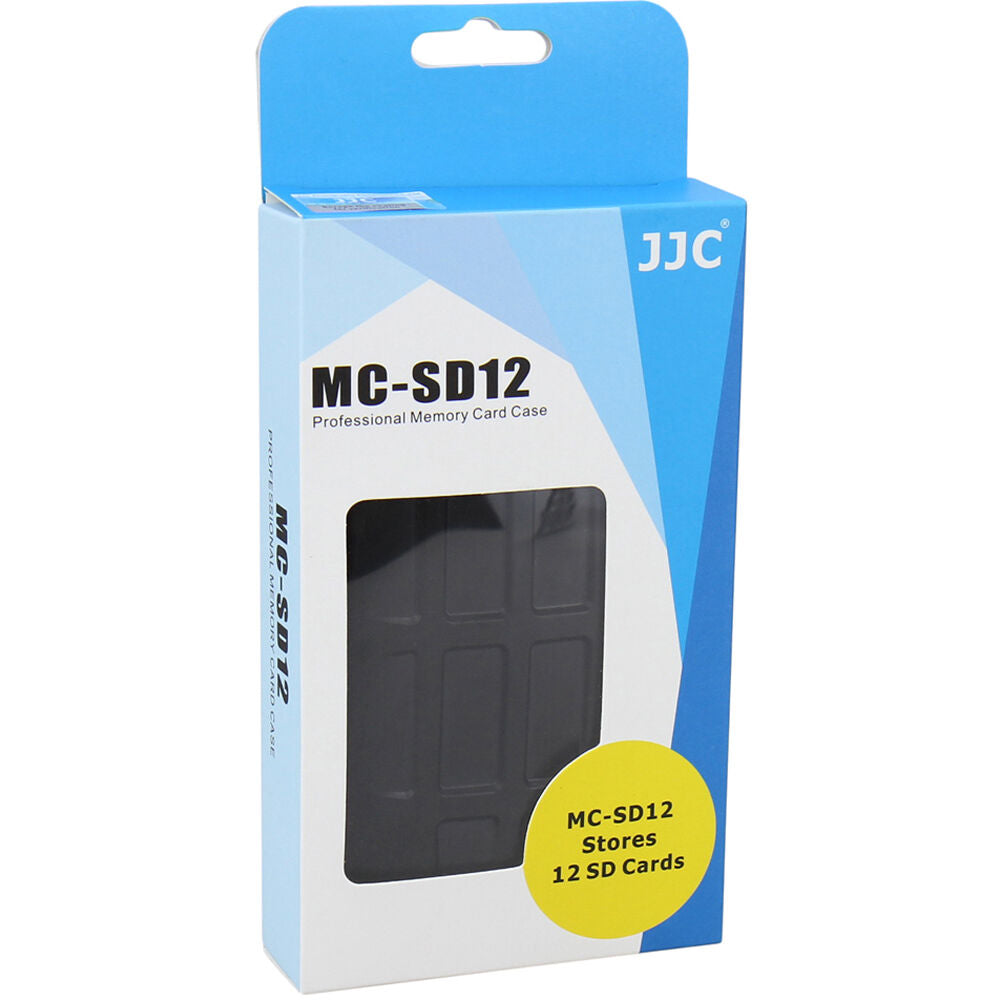 Estuche para Tarjetas JJC (Negro) MC-SD12 - en uso