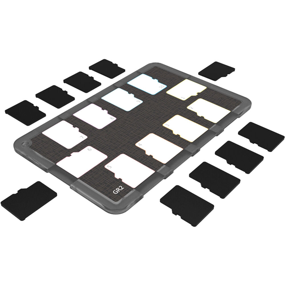 Estuche para Tarjetas JJC (Negro) MCH-MSD10GR - puertos y conexiones