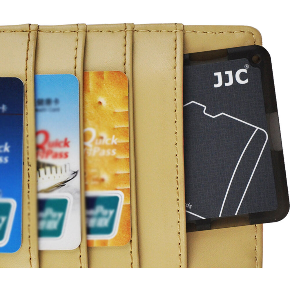 Estuche para Tarjetas JJC (Negro) MCH-MSD10GR - contenido de la caja