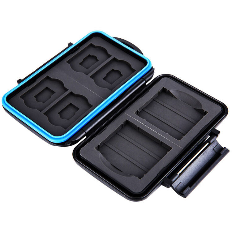 Estuche para Tarjetas JJC para 2 CF, 4 SD & 4 microSD - vista principal