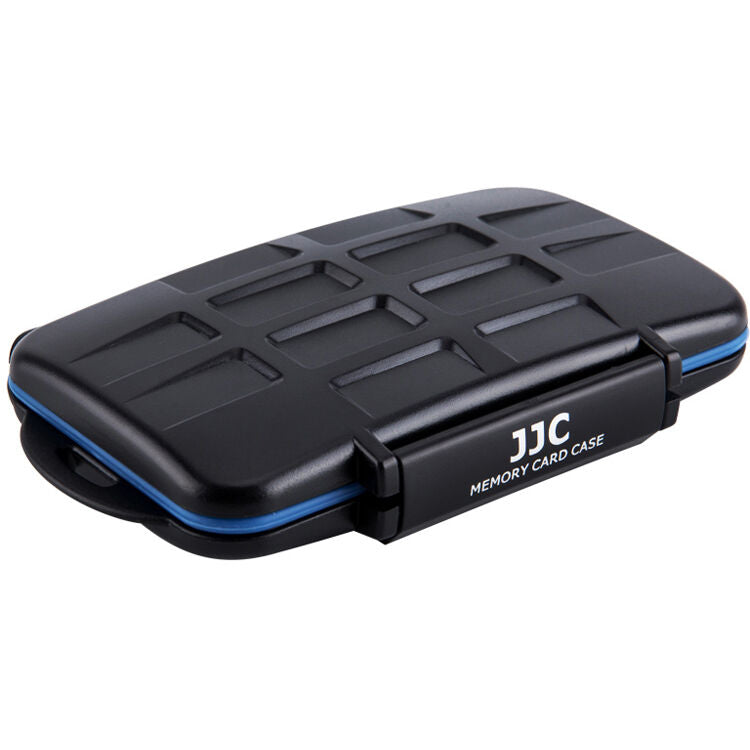 Estuche para Tarjetas JJC para 2 CF, 4 SD & 4 microSD - vista trasera