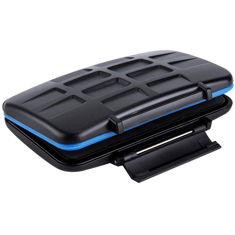 Estuche para Tarjetas JJC para 2 CF, 4 SD & 4 microSD - vista lateral