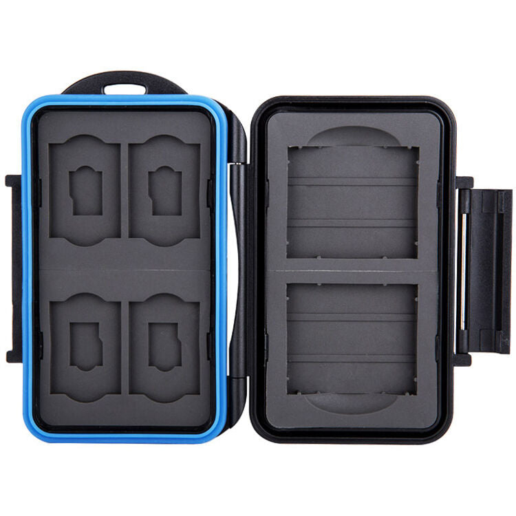 Estuche para Tarjetas JJC para 2 CF, 4 SD & 4 microSD - puertos y conexiones