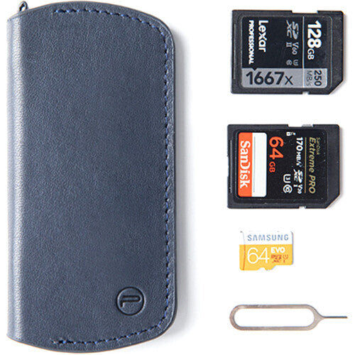 Estuche para Tarjetas PGYTECH (Deep Navy) - vista frontal