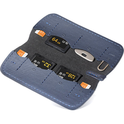 Estuche para Tarjetas PGYTECH (Deep Navy) - vista trasera