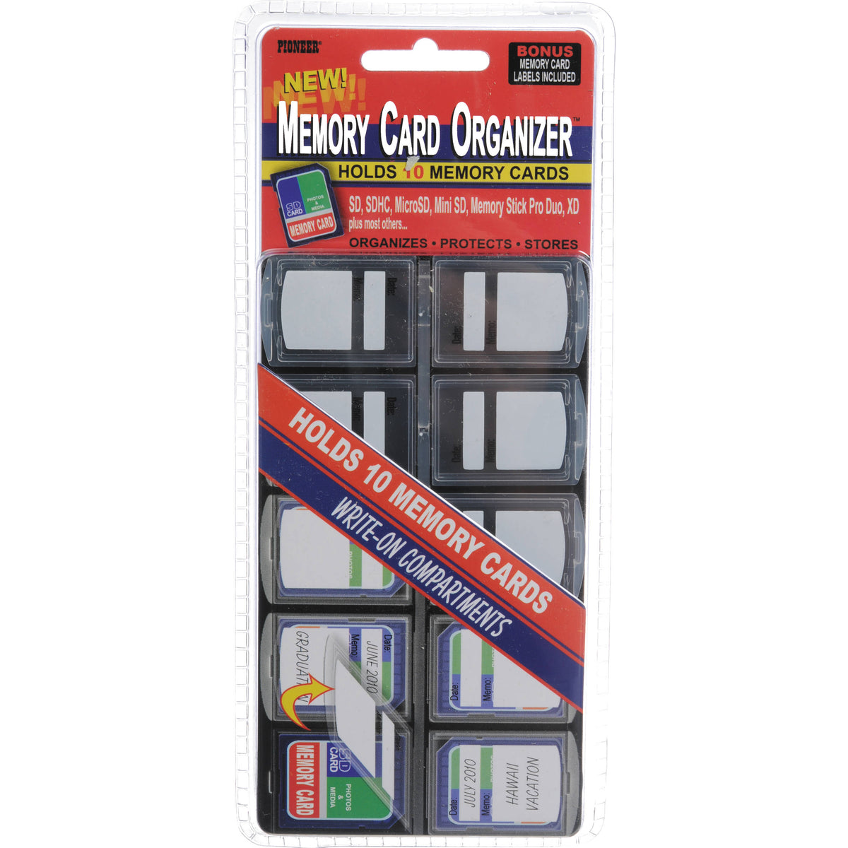 Estuche para Tarjetas Pioneer Photo Albums MCO-10 Organizer - vista principal