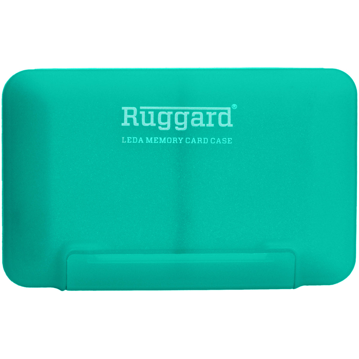 Estuche para Tarjetas Ruggard LEDA para 4 CF, CFast (Verde) - vista trasera