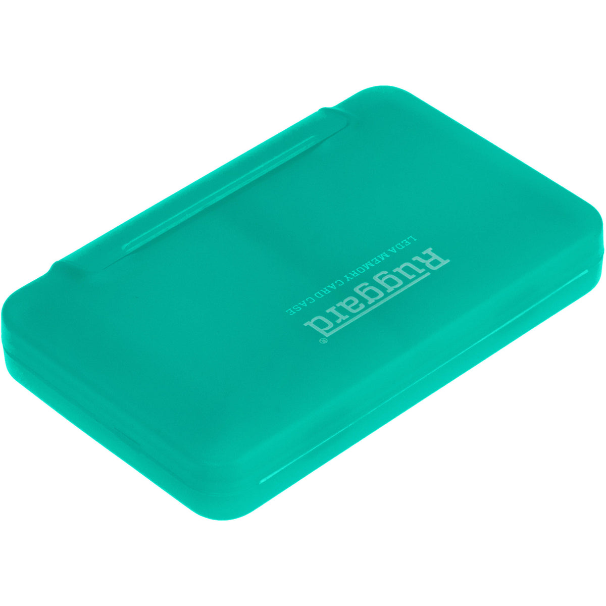 Estuche para Tarjetas Ruggard LEDA para 4 CF, CFast (Verde) - vista lateral