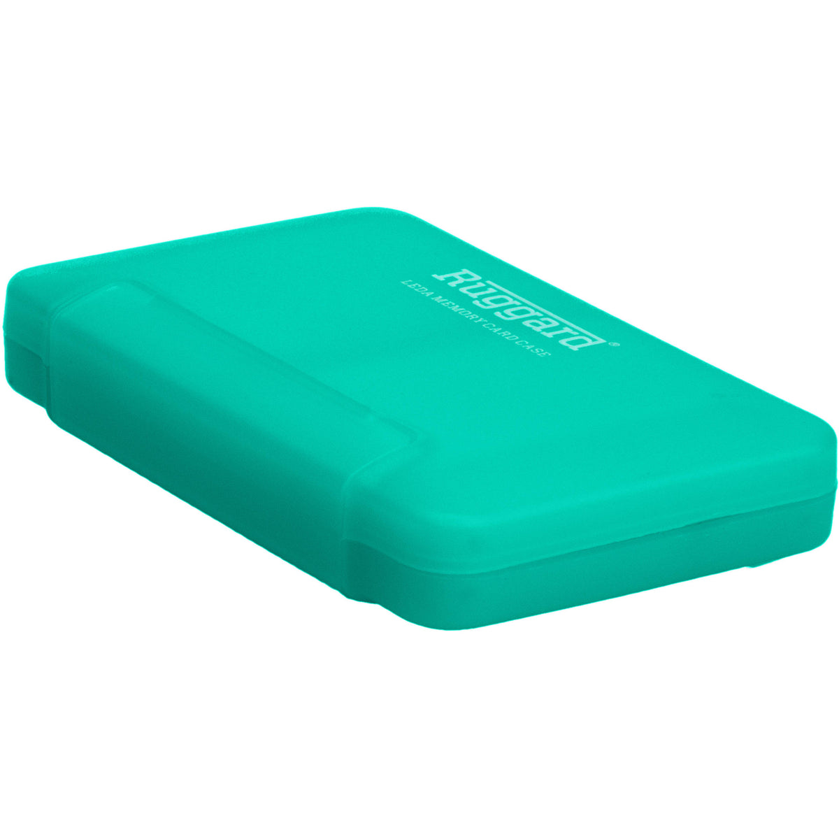 Estuche para Tarjetas Ruggard LEDA para 4 CF, CFast (Verde) - puertos y conexiones