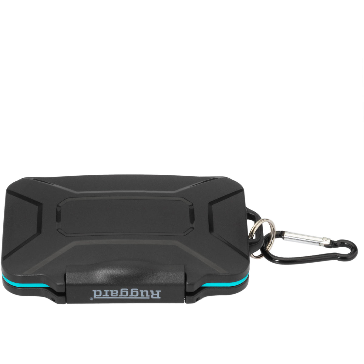 Estuche para Tarjetas Ruggard Leda para SD & microSD (Negro) - vista lateral