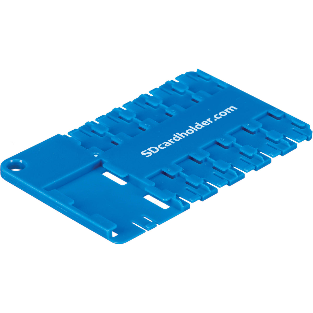 Estuche para Tarjetas SD Card Holder microSD 10 ranuras Cardholder (Azul) - vista principal