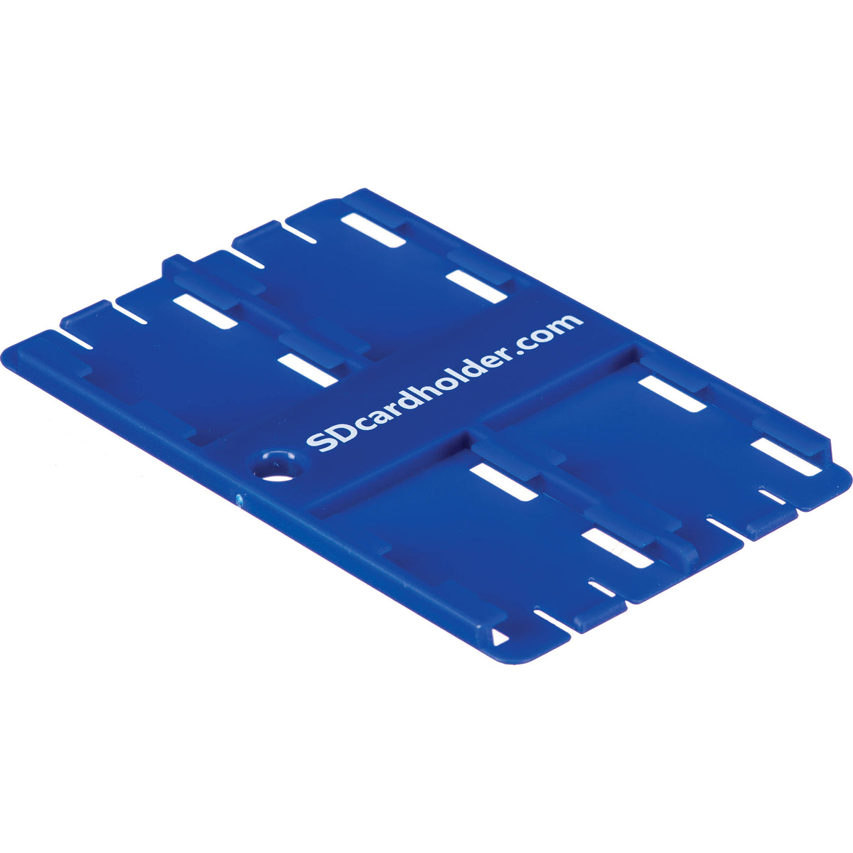 Estuche para Tarjetas SD Card Holder Standard SD 4 ranuras (Azul) - vista principal