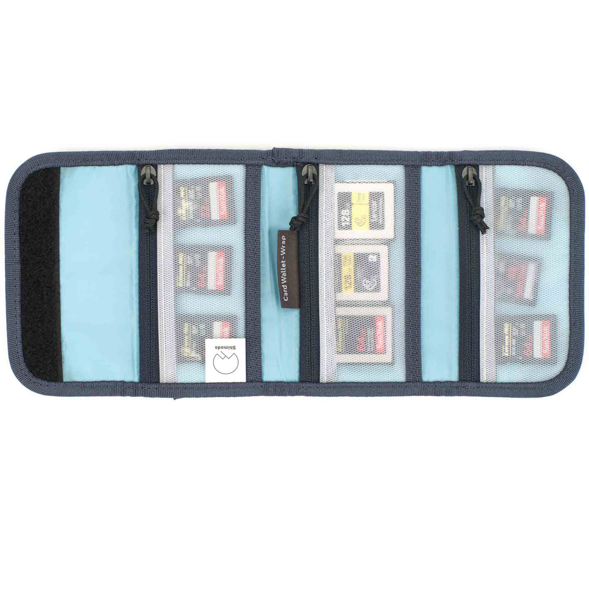 Estuche para Tarjetas Shimoda Designs SD (Azul) - vista trasera