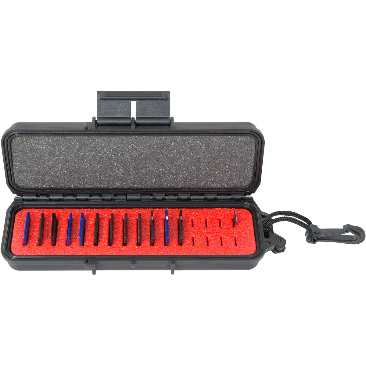 Estuche para Tarjetas SKB iSeries 0702-1 (Negro) - vista lateral