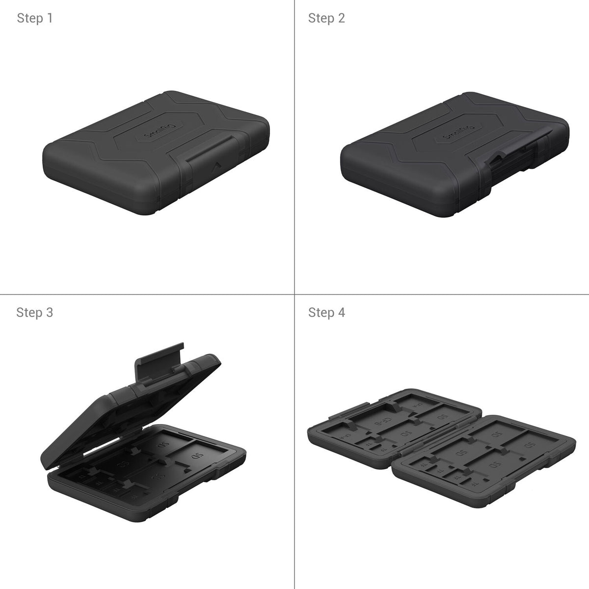 Estuche para Tarjetas SmallRig 3192 - contenido de la caja