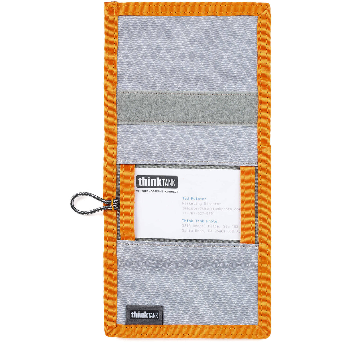 Estuche para Tarjetas Think Tank Photo SD Pixel Pocket Rocket (Fireside Naranja) - detalle