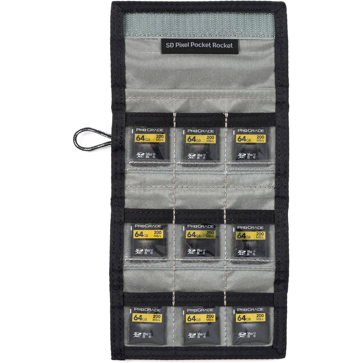 Estuche para Tarjetas Think Tank Photo SD Pixel Pocket Rocket (Negro Slate) - contenido de la caja