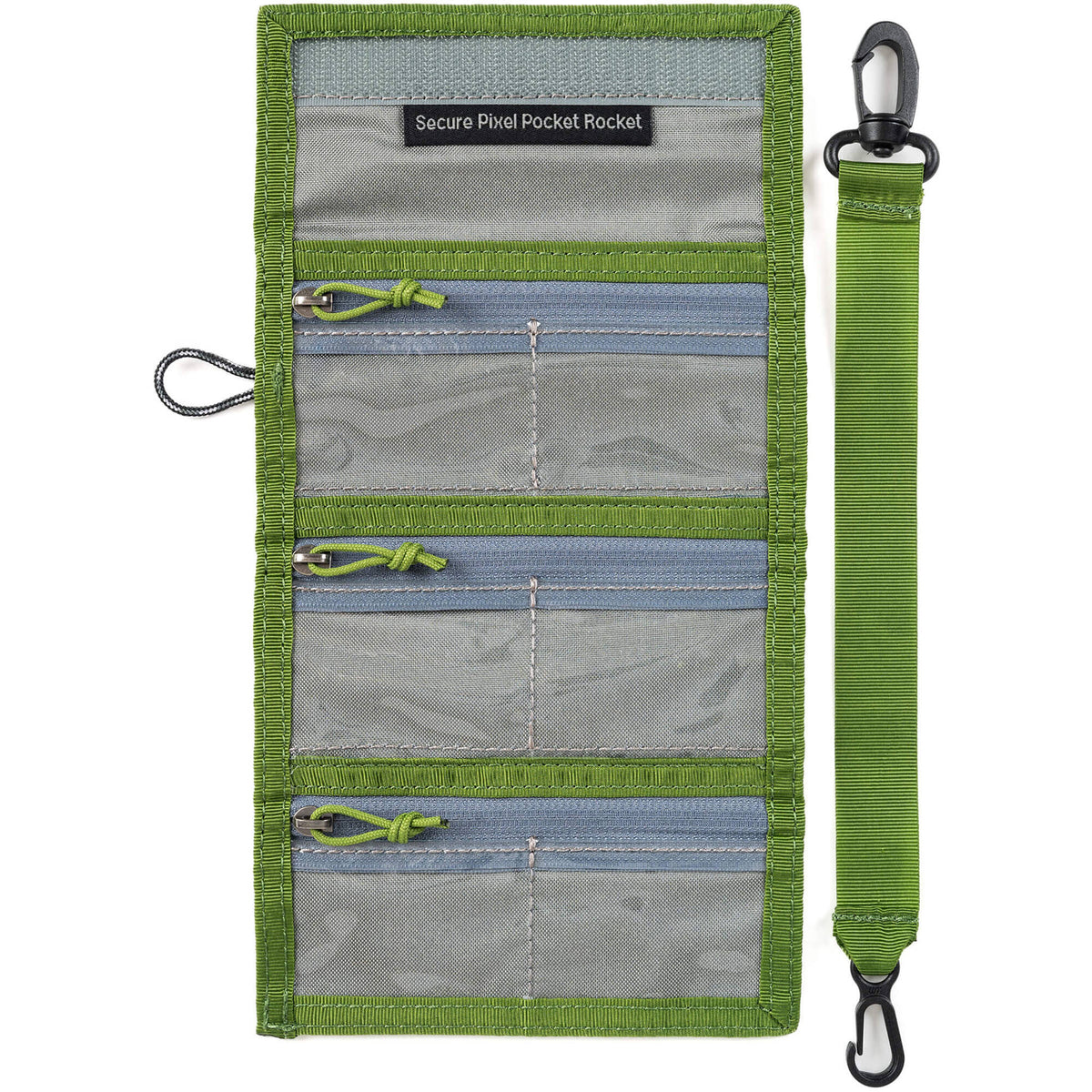 Estuche para Tarjetas Think Tank Photo Secure Pixel Pocket Rocket (Highland Verde) - vista trasera