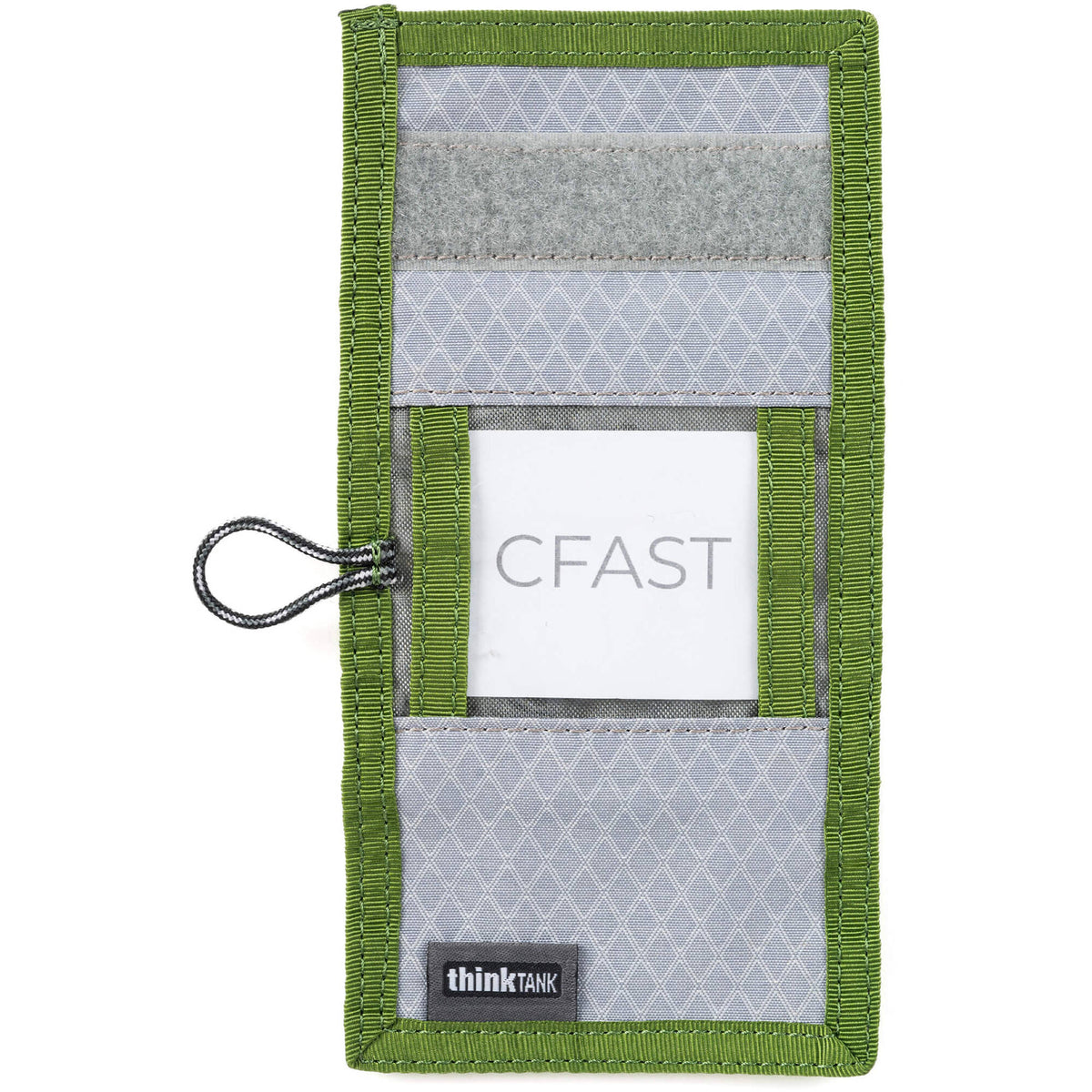 Estuche para Tarjetas Think Tank Photo Secure Pixel Pocket Rocket Mini (Highland Verde) - detalle