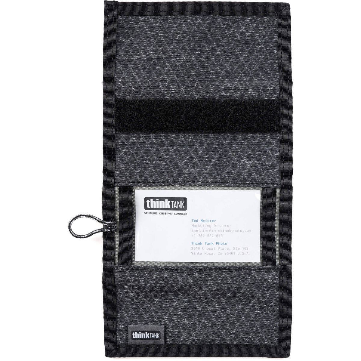 Estuche para Tarjetas Think Tank Photo Secure Pixel Pocket Rocket (Negro Slate) - puertos y conexiones