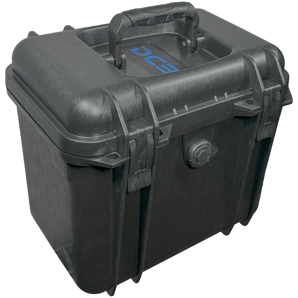 Estuche Rígido DCB Cases Element 2862F Waterproof utilitario con espuma cortada en cubos - vista trasera