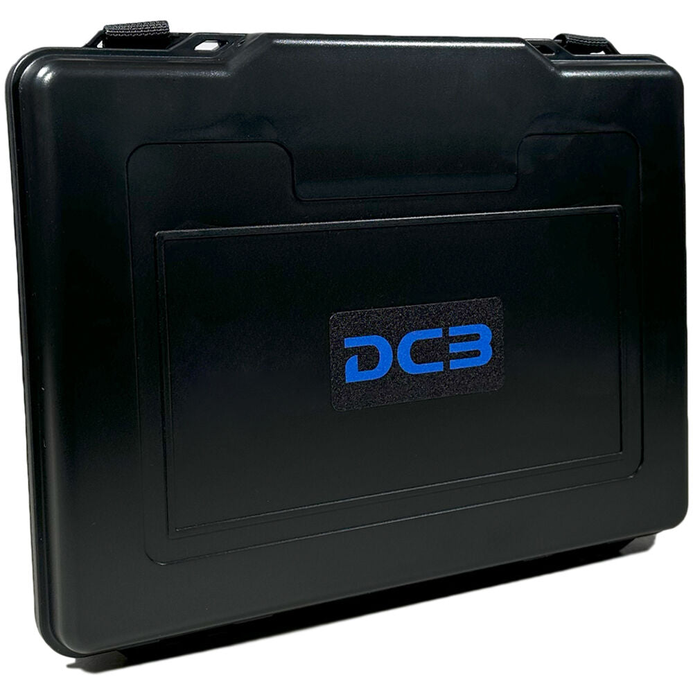 Estuche Rígido DCB Cases Element 3322F Waterproof utilitario con espuma cortada en cubos - puertos y conexiones