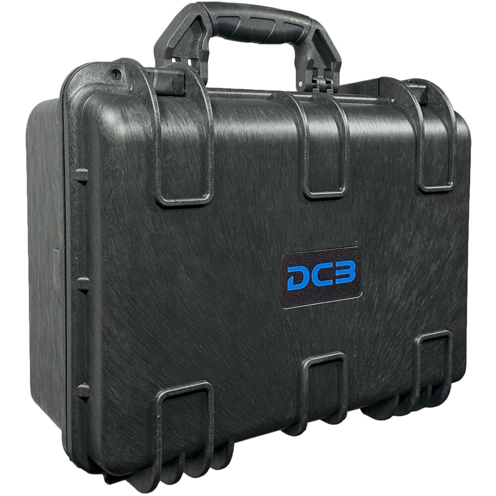 Estuche Rígido DCB Cases Element 4103F Waterproof utilitario con espuma cortada en cubos - puertos y conexiones