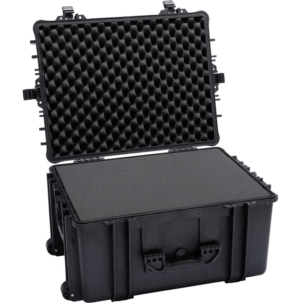 Estuche Rígido DCB Cases Element 6705F con ruedas utilitario con espuma cortada en cubos - vista principal
