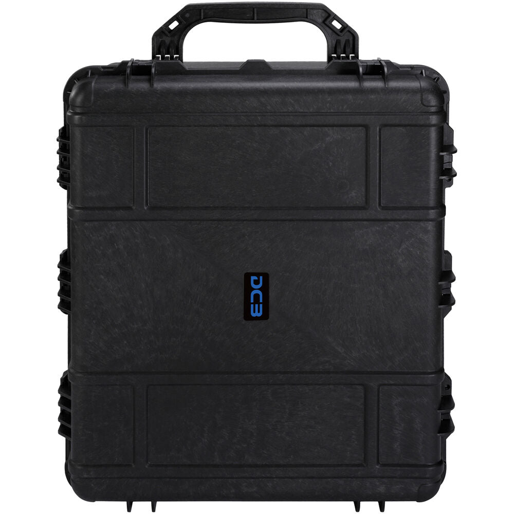 Estuche Rígido DCB Cases Element 8477F con ruedas utilitario con espuma cortada en cubos - puertos y conexiones