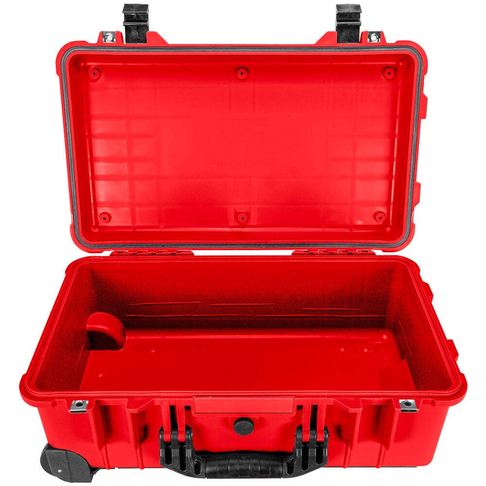 Estuche Rígido Eylar de cabina Roller Gear con 4-Layer espuma juego (Rojo, 22") - vista frontal
