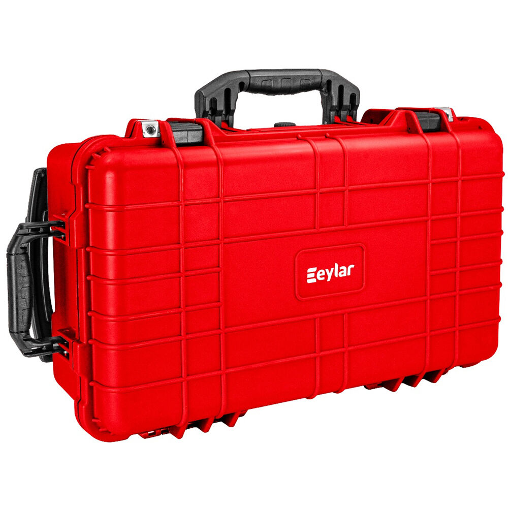 Estuche Rígido Eylar de cabina Roller Gear con 4-Layer espuma juego (Rojo, 22") - vista trasera
