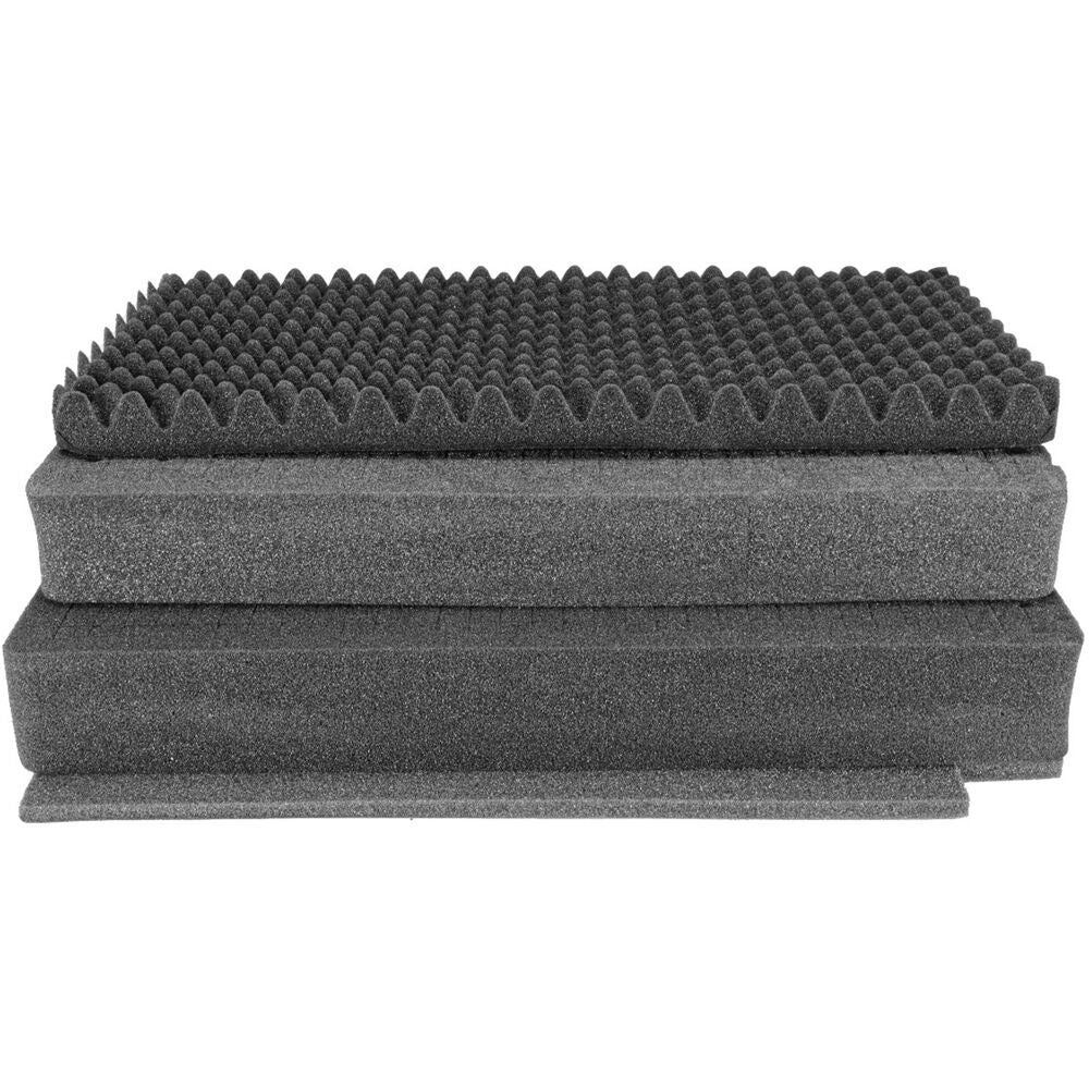Estuche Rígido Eylar de cabina Roller Gear con 4-Layer espuma juego (Rojo, 22") - contenido de la caja