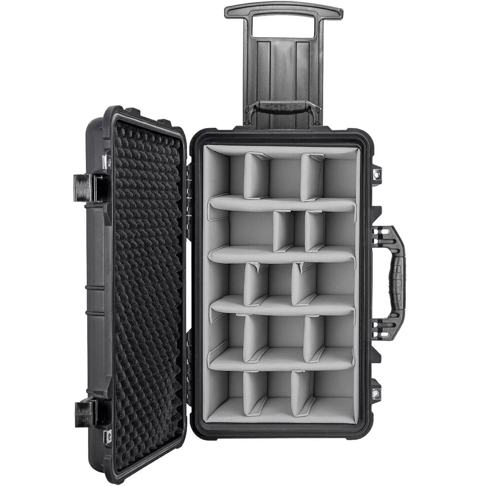 Estuche Rígido Eylar de cabina Roller Gear con divisores acolchados juego (Negro, 22") - vista principal