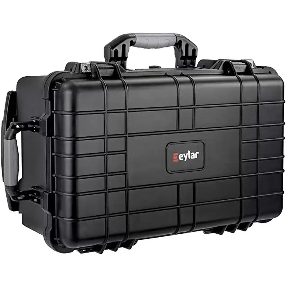 Estuche Rígido Eylar de cabina Roller Gear con divisores acolchados juego (Negro, 22") - vista trasera