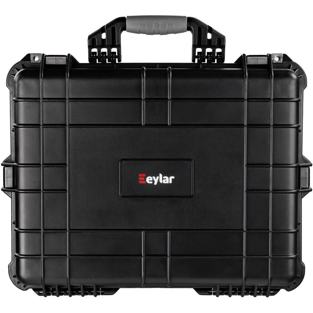 Estuche Rígido Eylar Grande con espuma (20.6", Negro) - vista trasera
