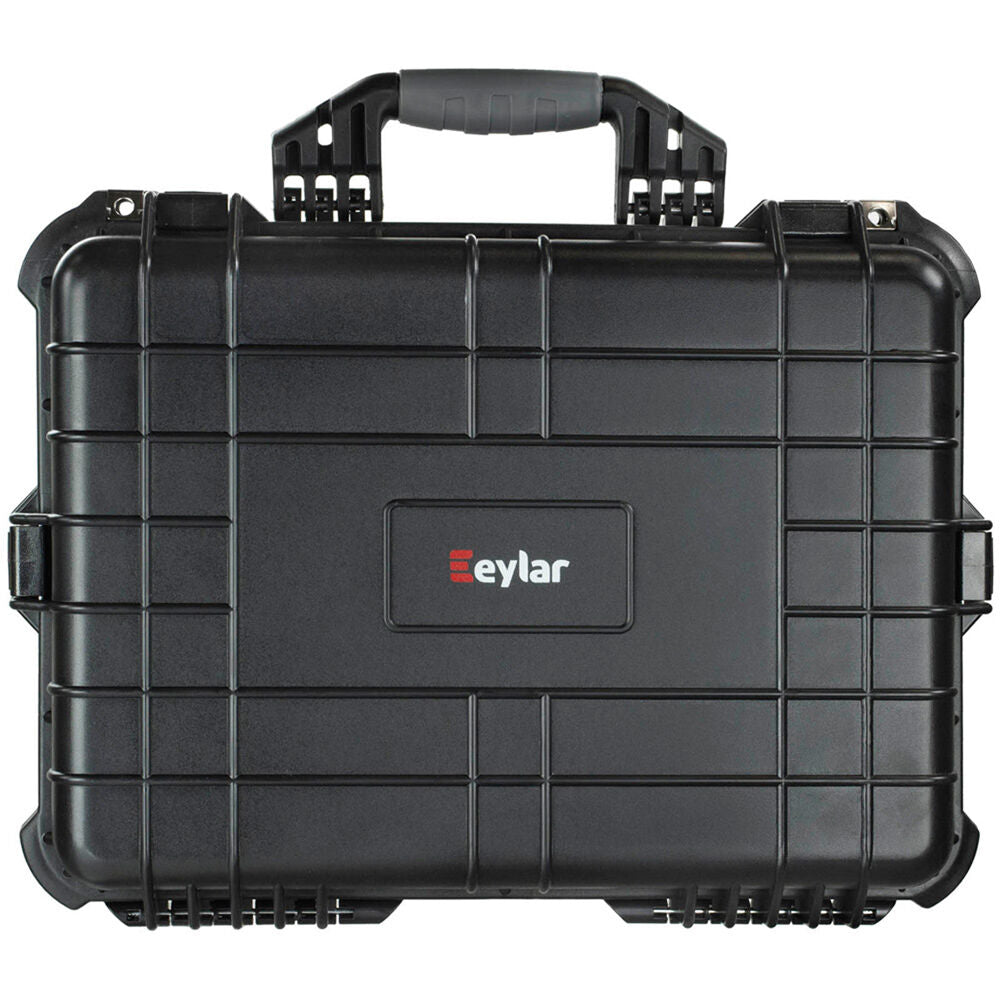Estuche Rígido Eylar Grande con espuma (20", Negro) - vista trasera