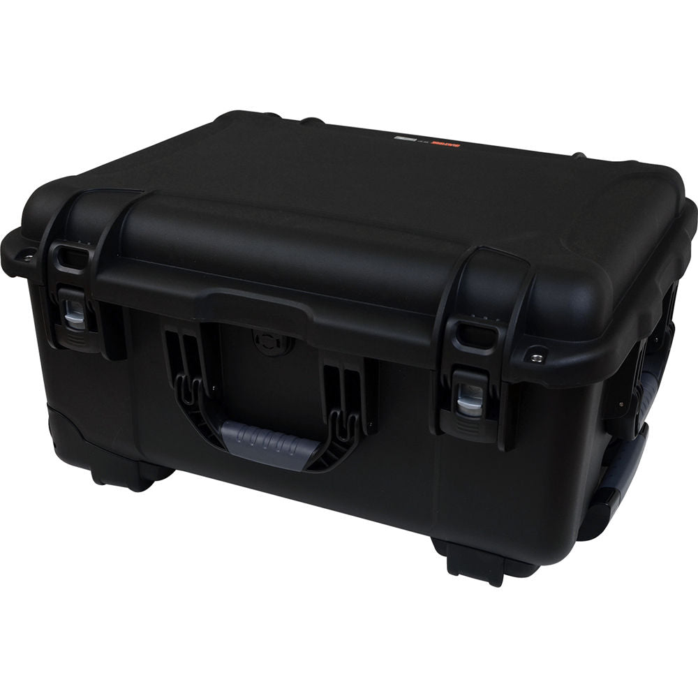Estuche Rígido Gator Waterproof Injection-Molded Equipment con Diced espuma y Wheels (Negro) - vista lateral