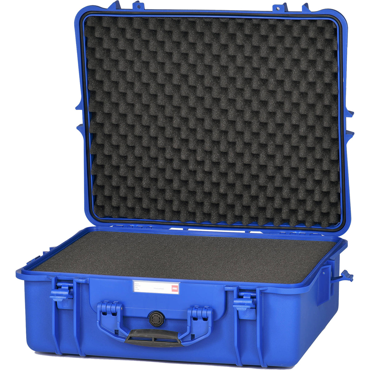Estuche Rígido HPRC 2700F con espuma cortada en cubos Interior (Azul) - vista principal