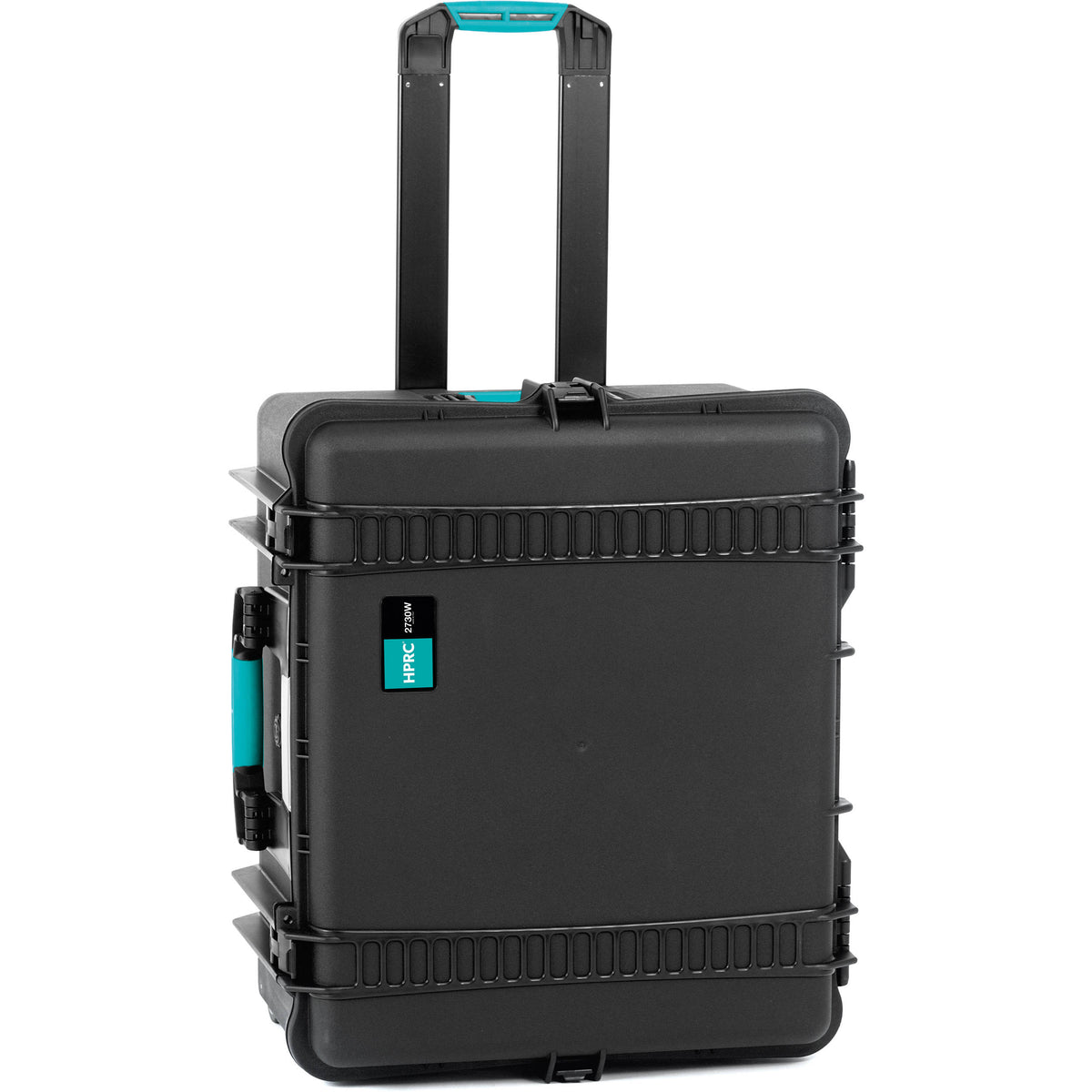 Estuche Rígido HPRC 2730 con ruedas (Negro con Azul Handle) (sin interior) - vista principal
