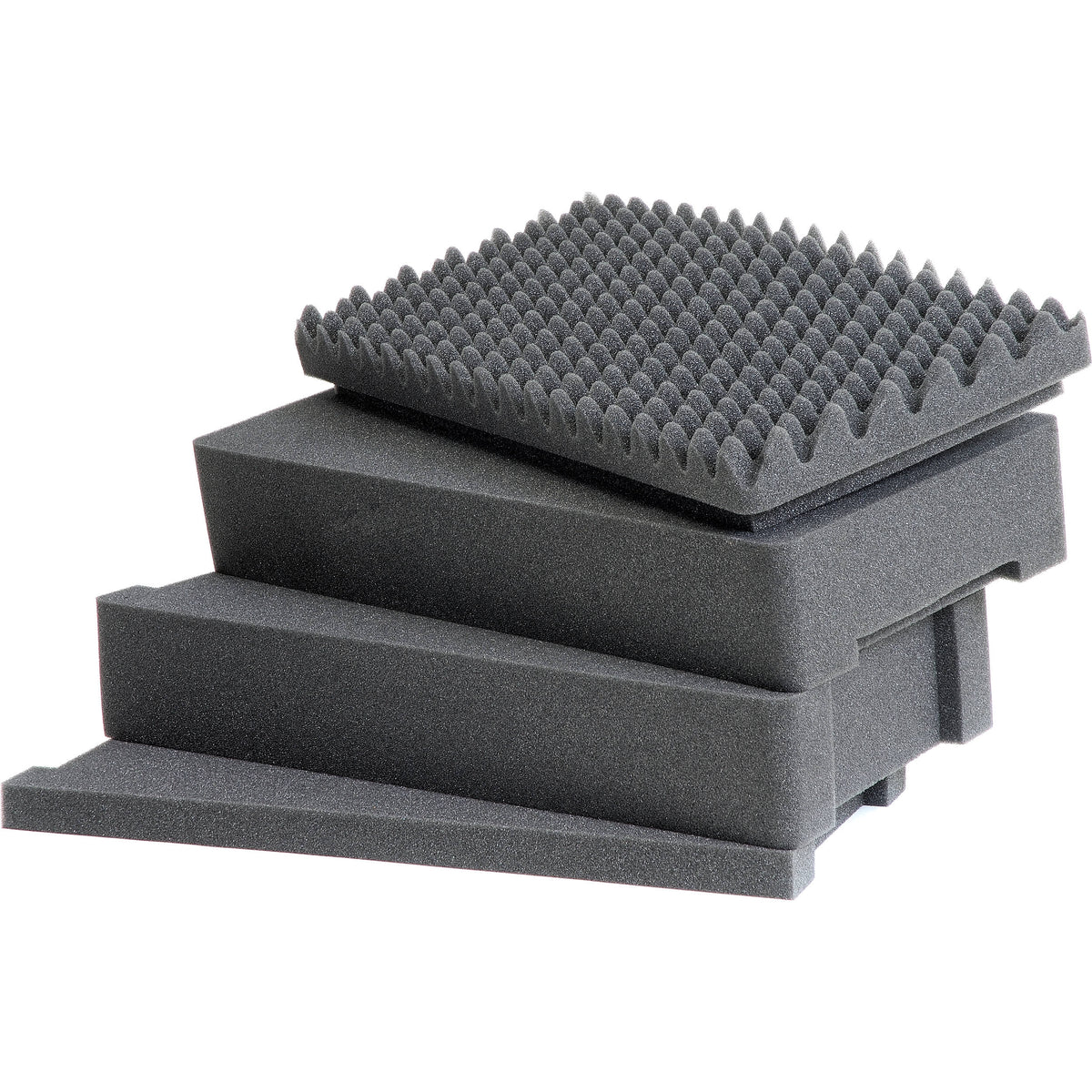 Estuche Rígido HPRC 4300 con ruedas (Negro) - vista lateral