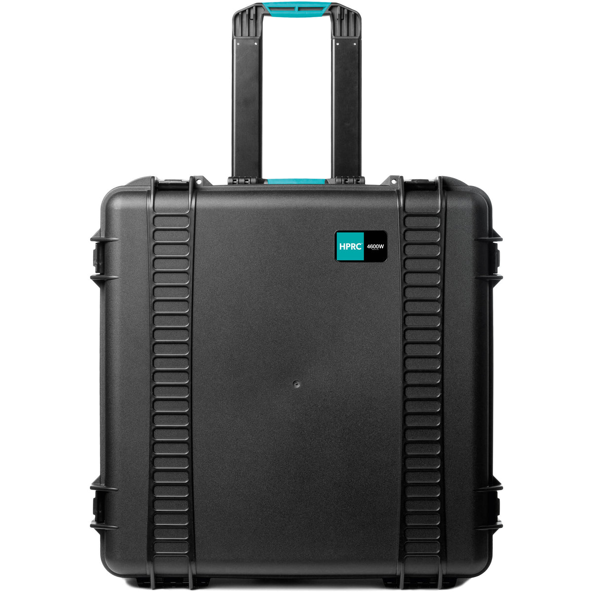 Estuche Rígido HPRC 4600 con ruedas resina rígida Cube espuma (Negro) - vista trasera