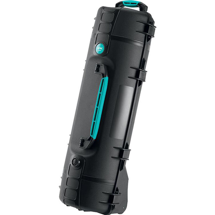 Estuche Rígido HPRC 6300 con ruedas resina rígida , sin interior (Negro) - vista principal