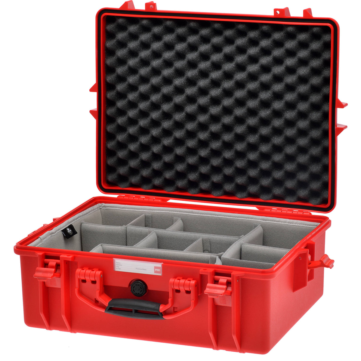 Estuche Rígido HPRC resistente al agua con Second Skin (Rojo) - vista principal