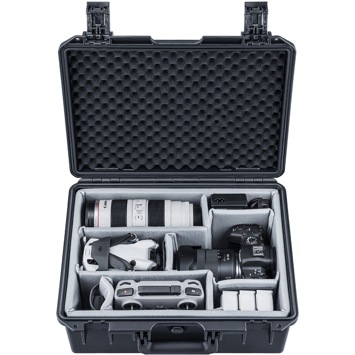 Estuche Rígido Lykus PVC1 Waterproof con Interior divisores - vista principal