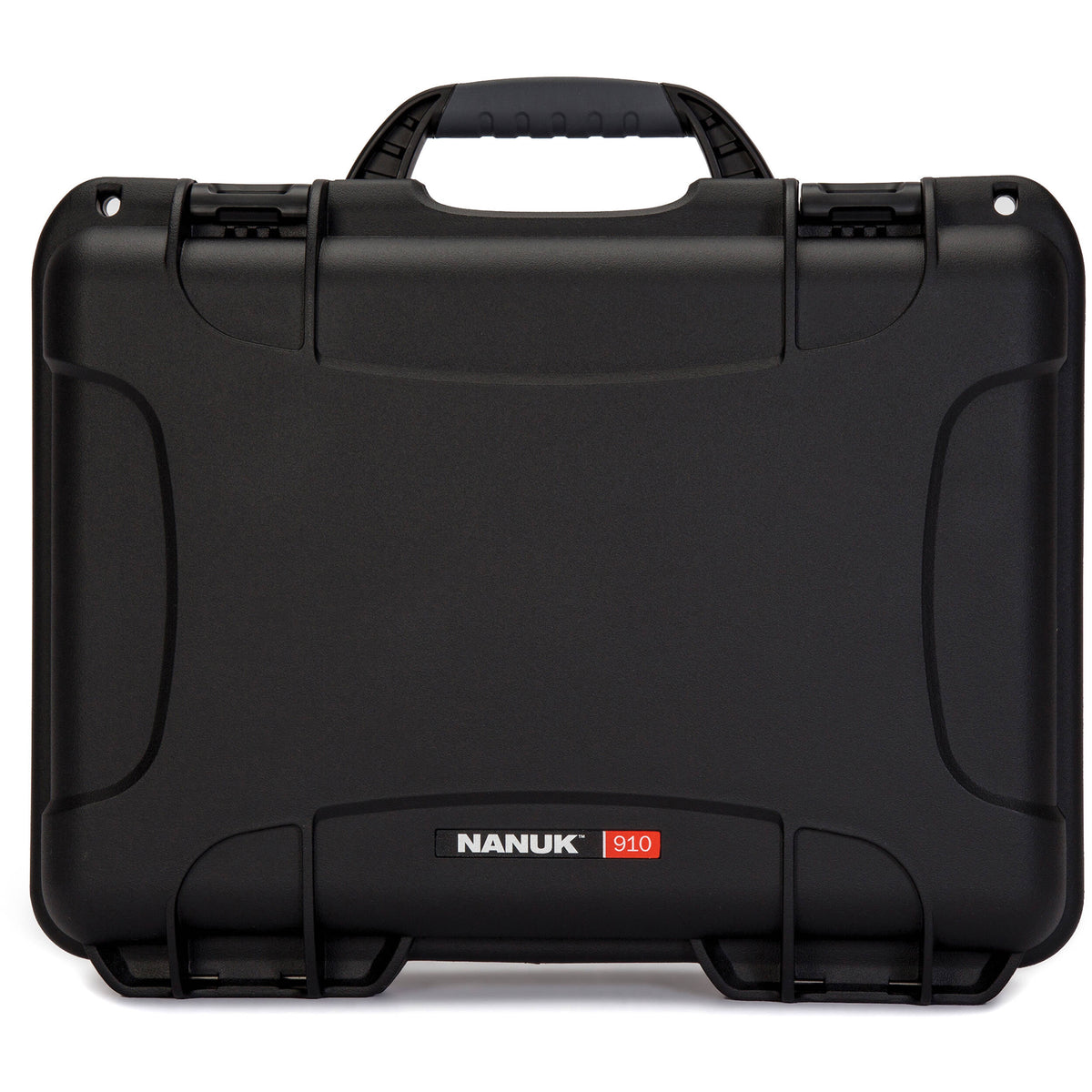Estuche Rígido Nanuk 910 con espuma (Negro) - vista frontal