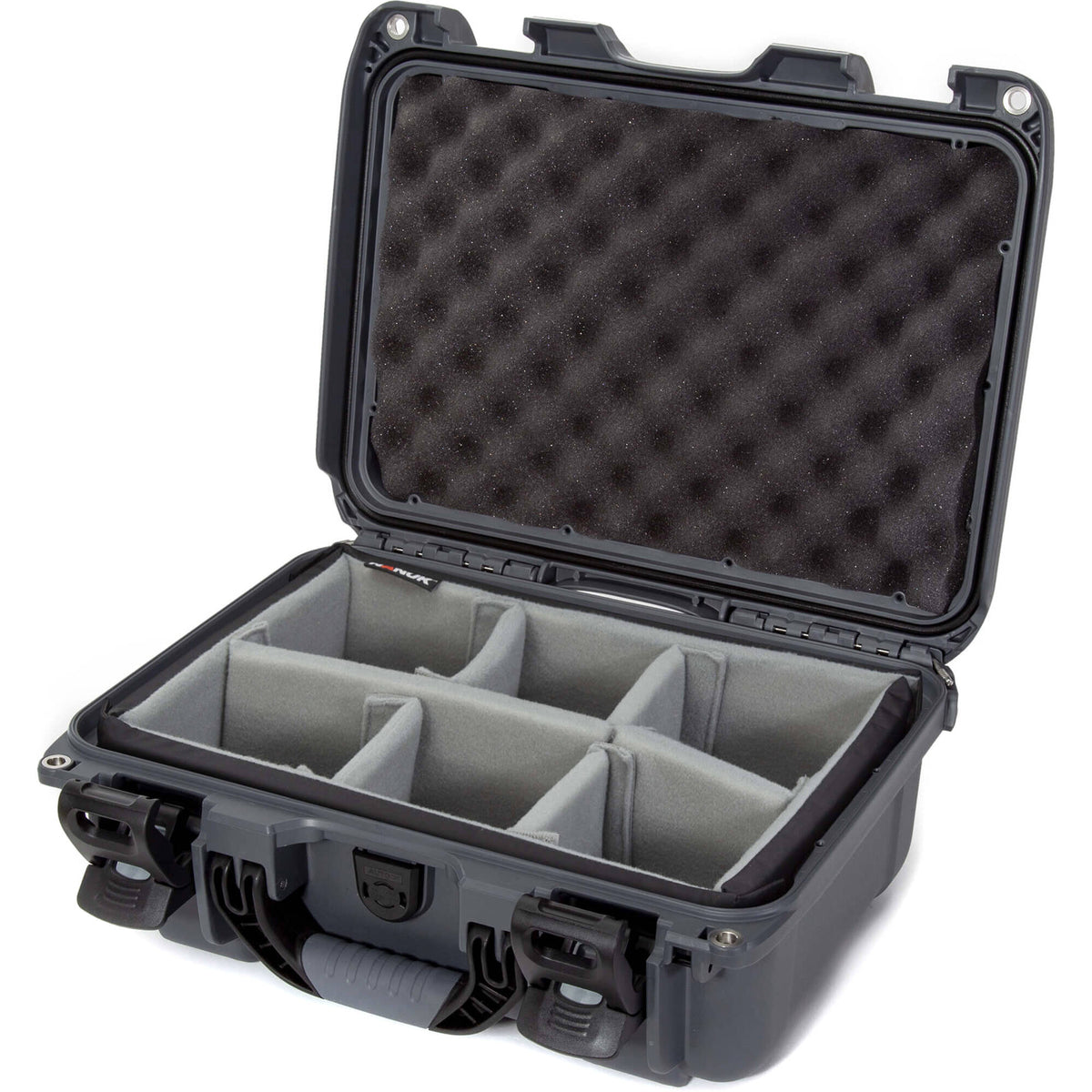 Estuche Rígido Nanuk 915 con divisores acolchados (Graphite) - vista principal