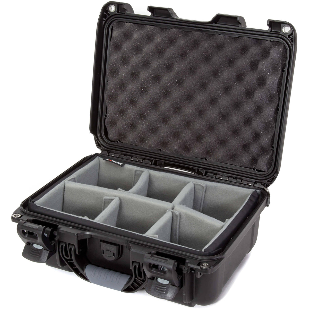 Estuche Rígido Nanuk 915 con divisores acolchados (Negro) - vista principal