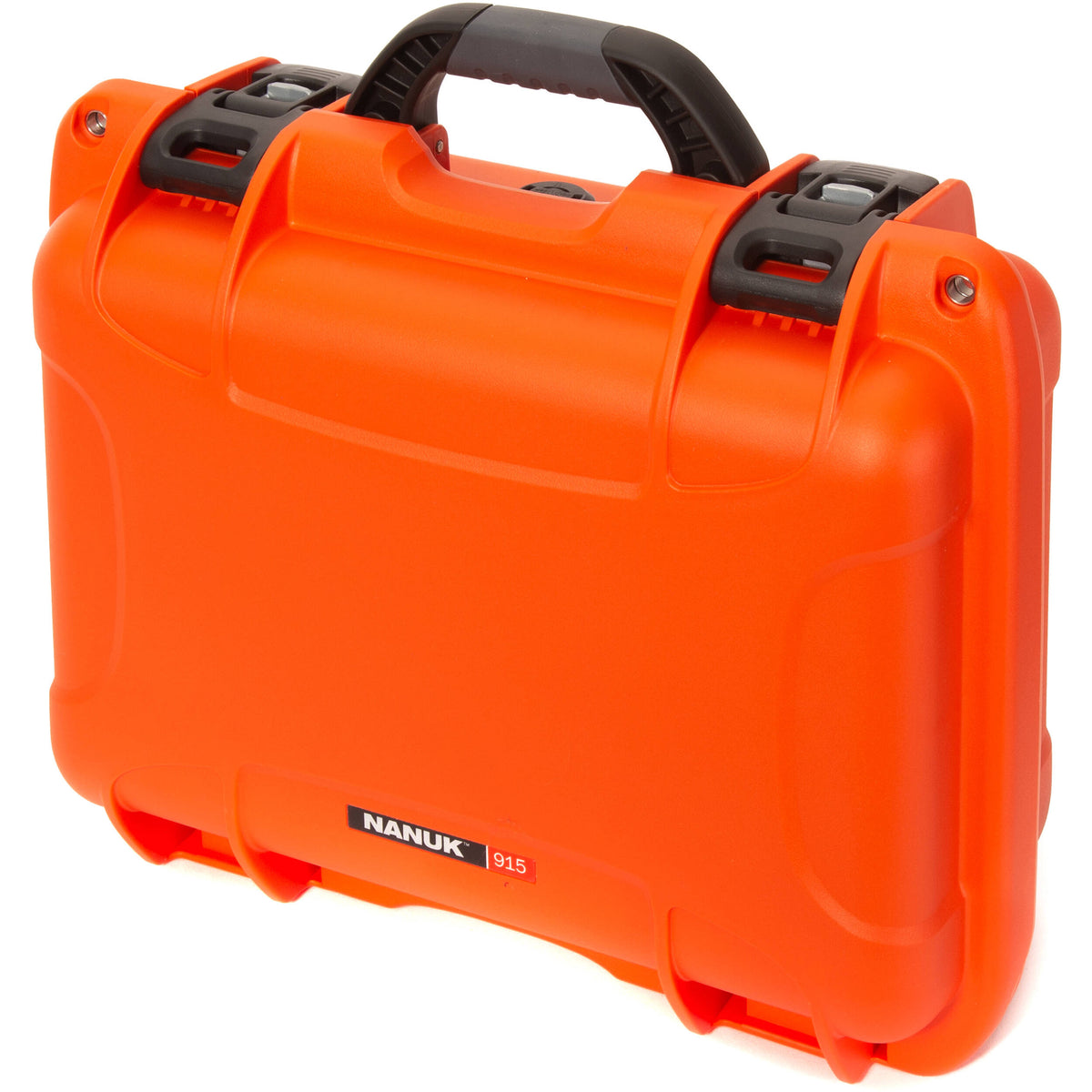 Estuche Rígido Nanuk 915 con Pro Photo Kit (Naranja, 13L) - vista lateral